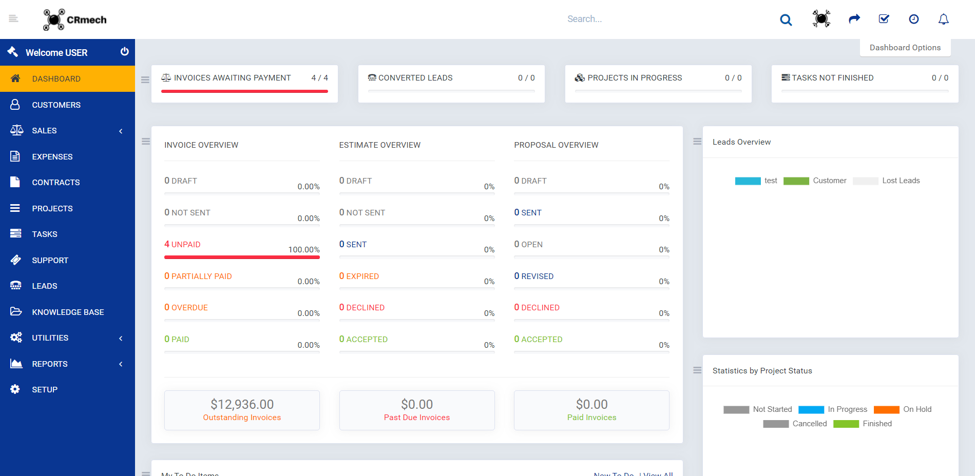 CRmech - Customer relationships Software